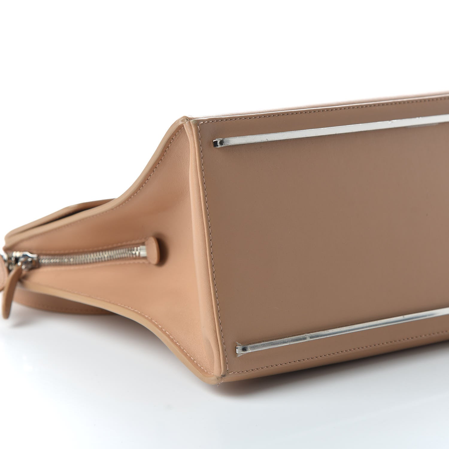 Balenciaga Calfskin Le Dix M Cartable Shoulder Bag Tomette 6 of 10