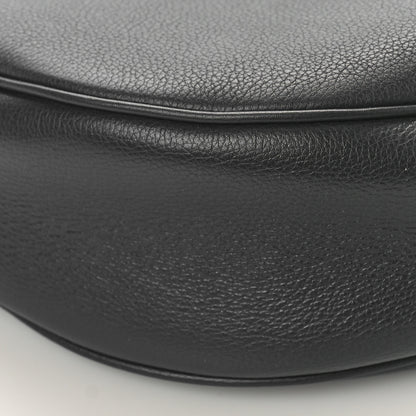 Celine Calfskin Triomphe Heloise Shoulder Bag Slate Grey 6 of 7