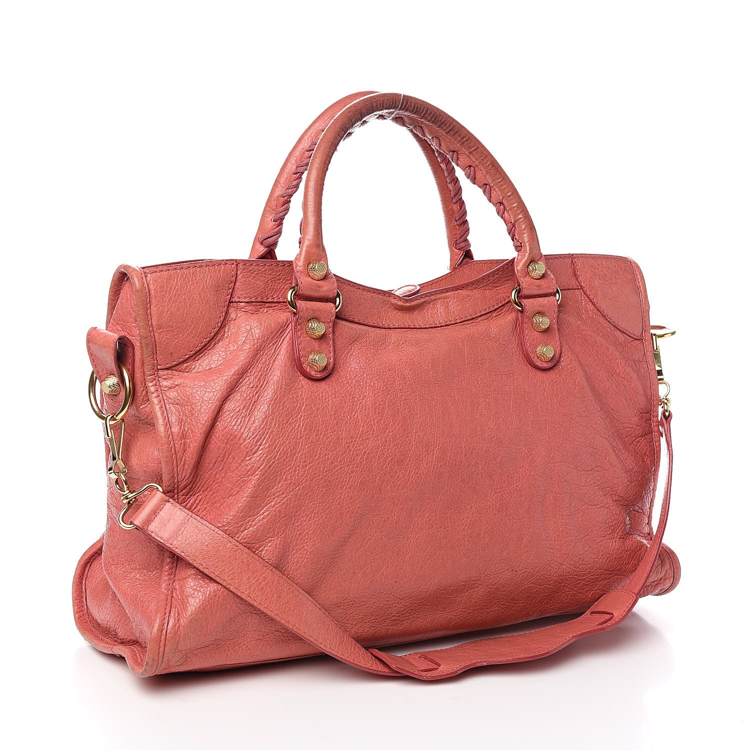 Balenciaga Agneau Giant 12 Gold Hardware City Rose Bombon Raspberry 3 of 19