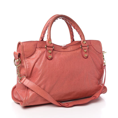 Balenciaga Agneau Giant 12 Gold Hardware City Rose Bombon Raspberry 3 of 19