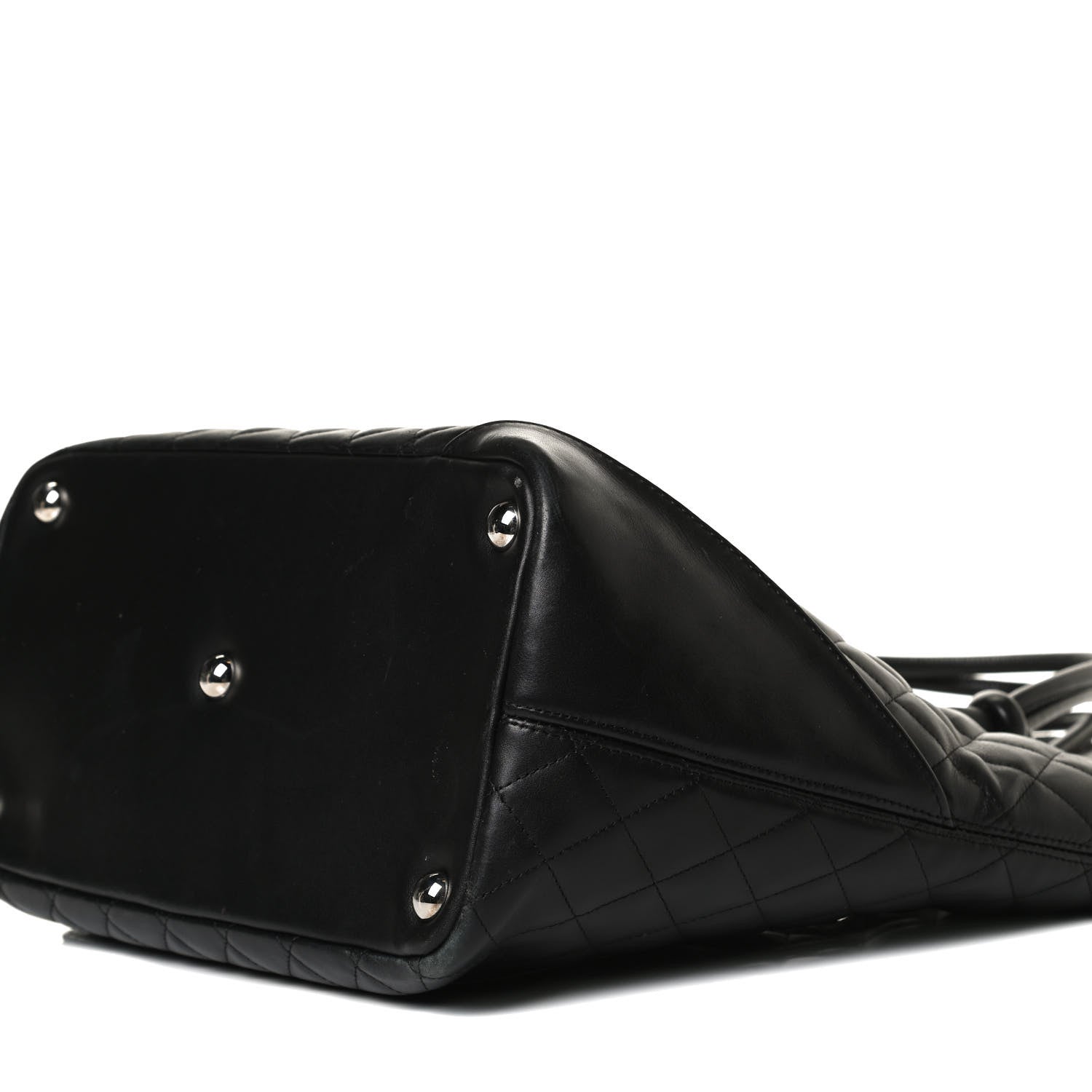 Chanel Calfskin Quilted Large Cambon Tote Black 10 of 19