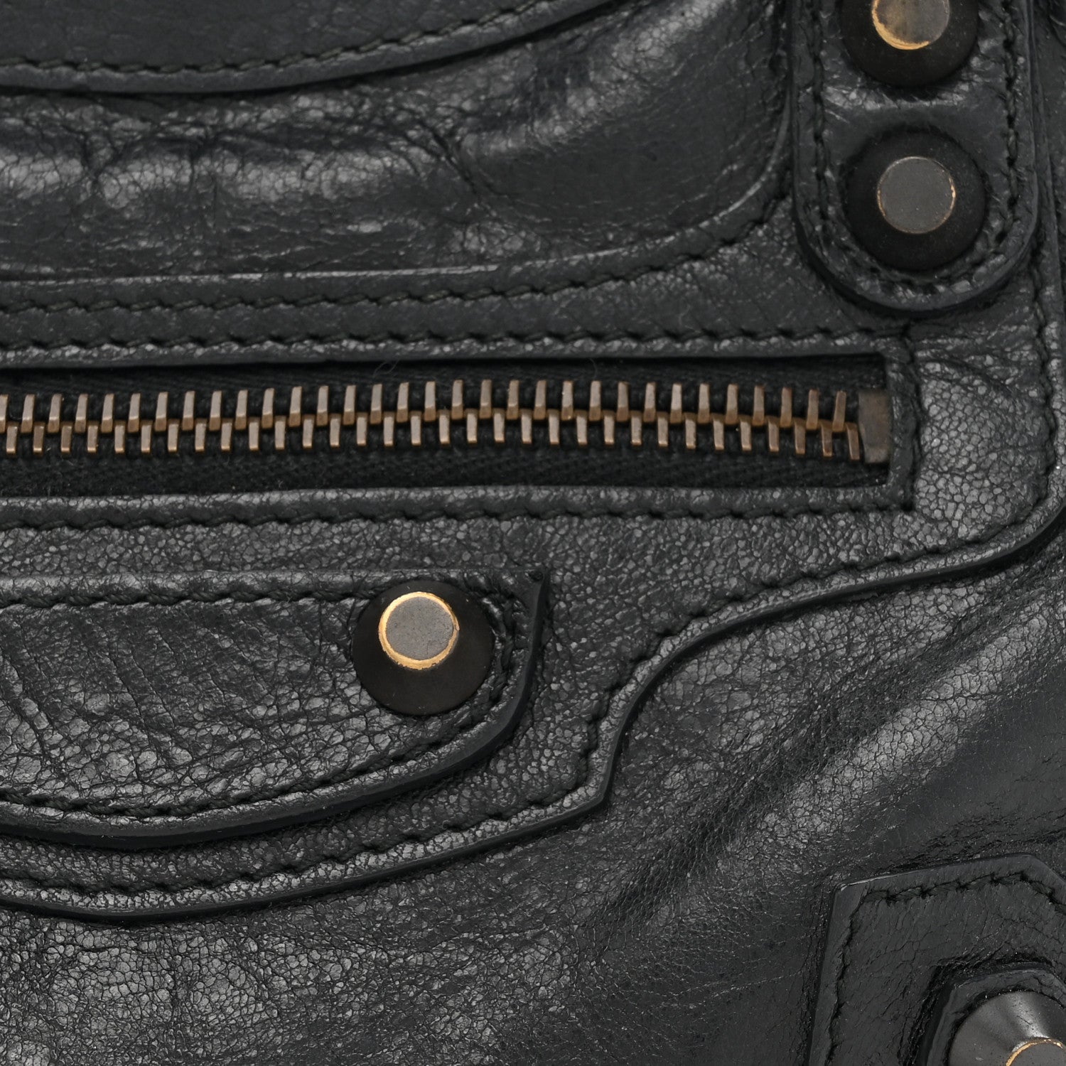 Balenciaga Agneau Classic Hardware Mini City Black 9 of 17