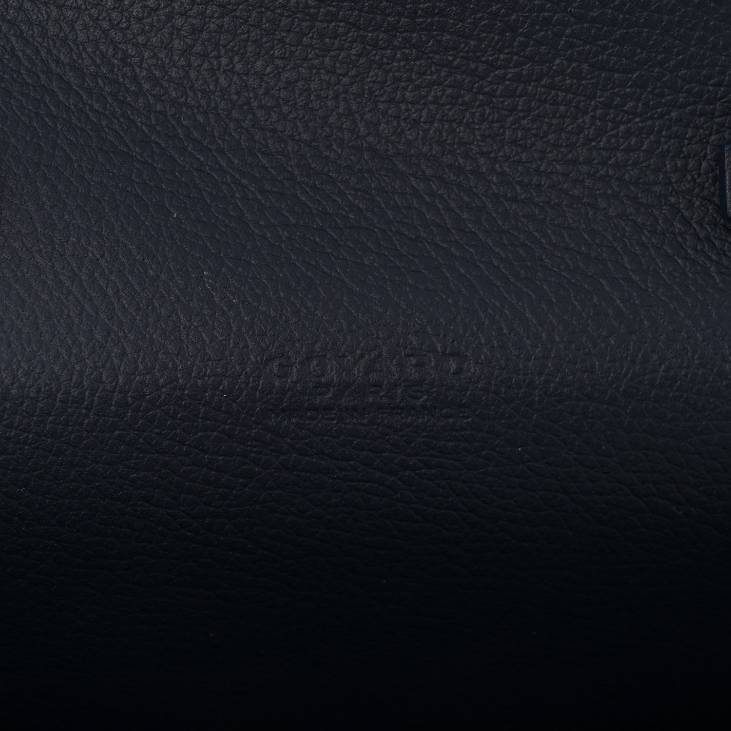 Goyard Goyardine Calfskin Chypre Wallet Pouch Navy 6 of 9