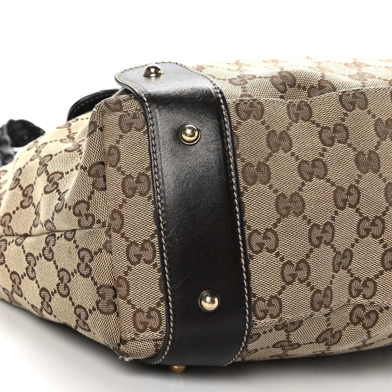 Gucci Monogram Medium Pelham Shoulder Bag Dark Brown 8 of 10
