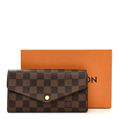 Louis Vuitton Damier Ebene Sarah Wallet NM 16 of 16