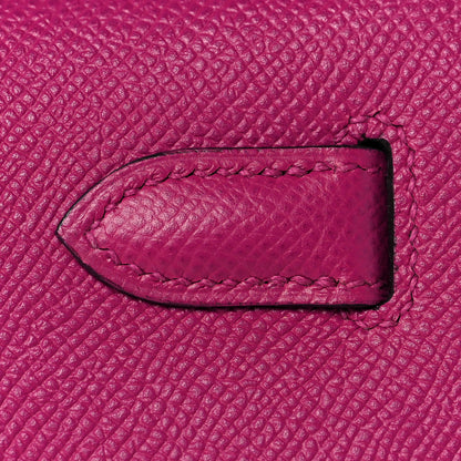 Hermes Epsom Kelly Sellier 28 Rose Pourpre 9 of 37