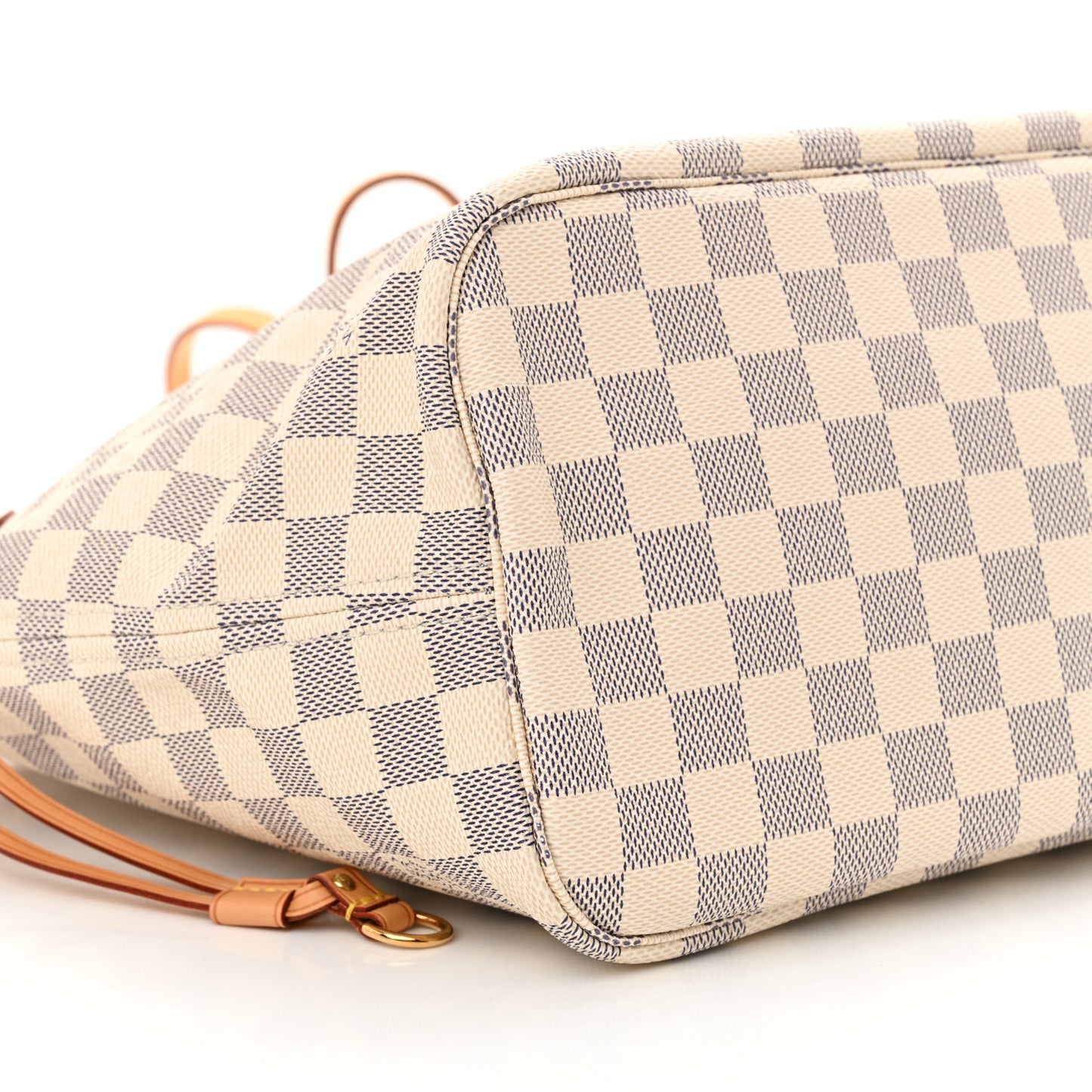 Damier Azur Neo Neverfull MM Rose Ballerine