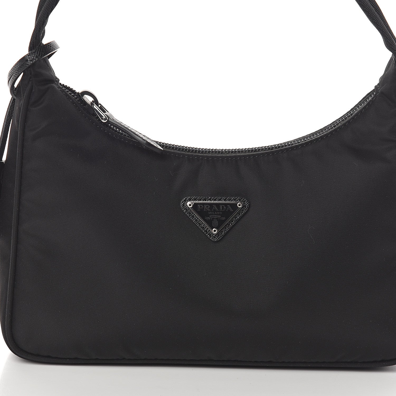 Prada Tessuto Nylon Mini Re-Edition 2000 Bag Black 6 of 8