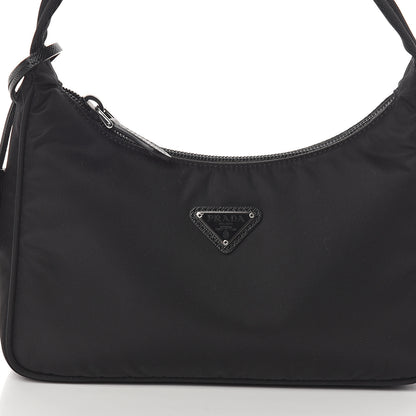 Prada Tessuto Nylon Mini Re-Edition 2000 Bag Black 6 of 8