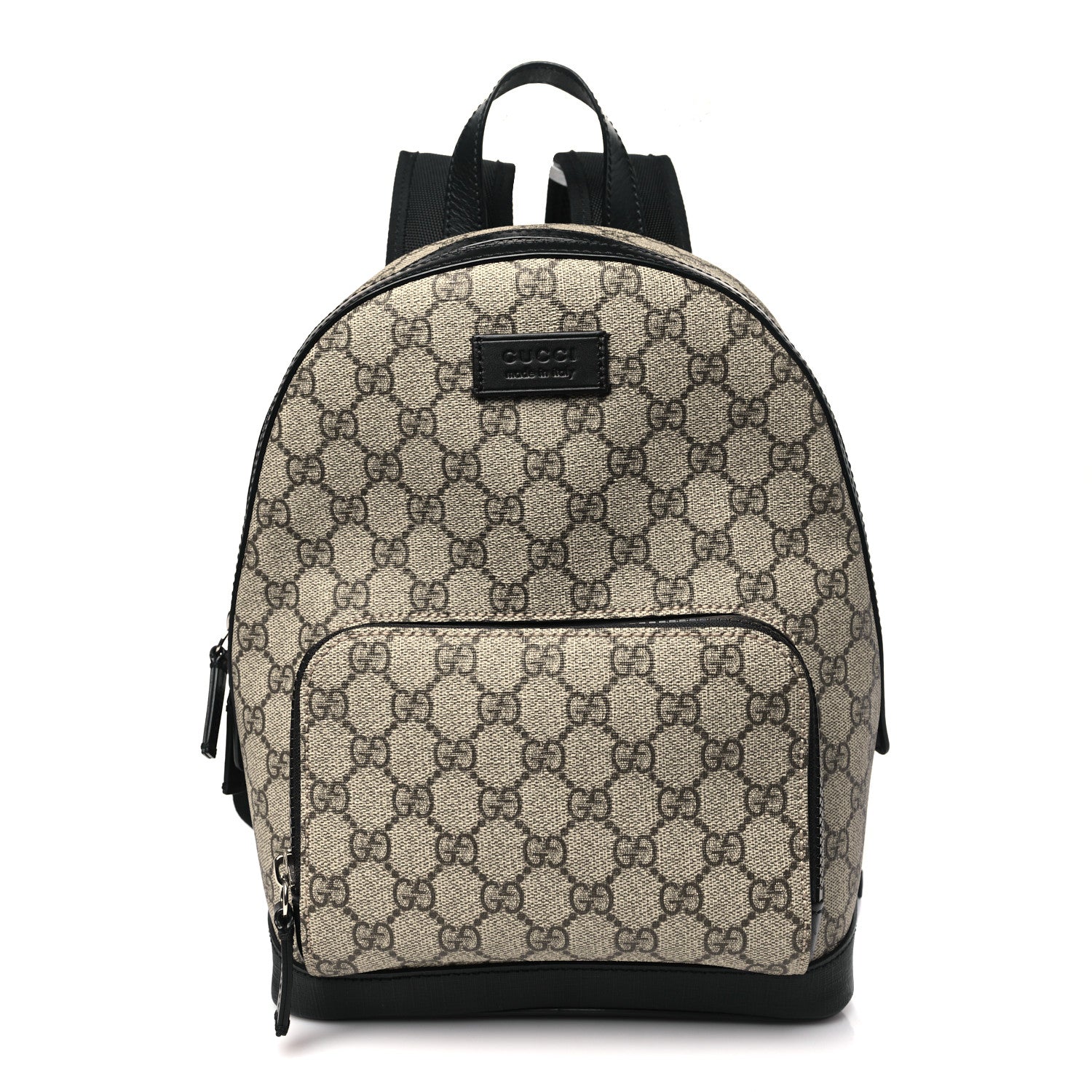 Gucci GG Supreme Monogram Small Eden Day Backpack Black 1 of 10