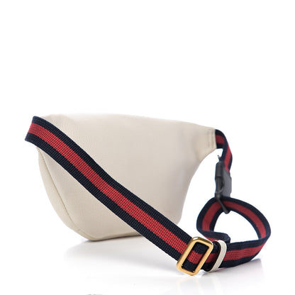Gucci Grained Calfskin Small Logo Belt Bag White 2 of 10