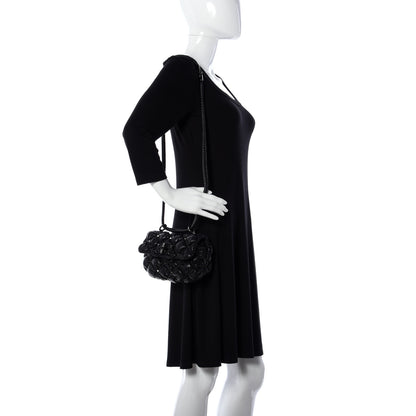 Valentino Garavani Nappa Small Spikeme Shoulder Bag Black 2 of 10