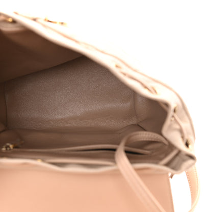 Chanel Caviar Quilted Filigree Backpack Beige 5 of 9