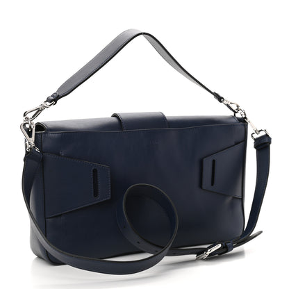 Fendi Vitello Grace FF Gradient Embossed Large Baguette Blueberry 2 of 9