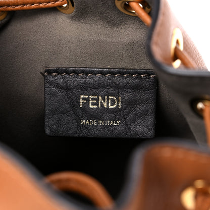 Fendi Vitello Cruise F is Fendi Mini Mon Tresor Bucket Bag Nocciola 6 of 10