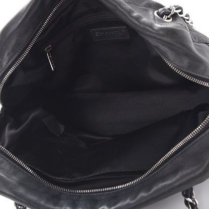 Chanel Lambskin Quilted Small Camera Case Black 5 of 14