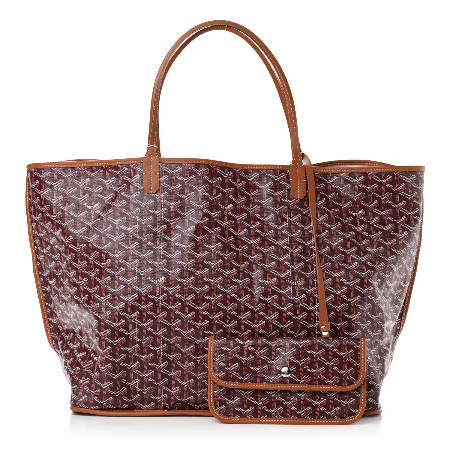 Goyard Goyardine Reversible Pertuis GM Burgundy 1 of 17