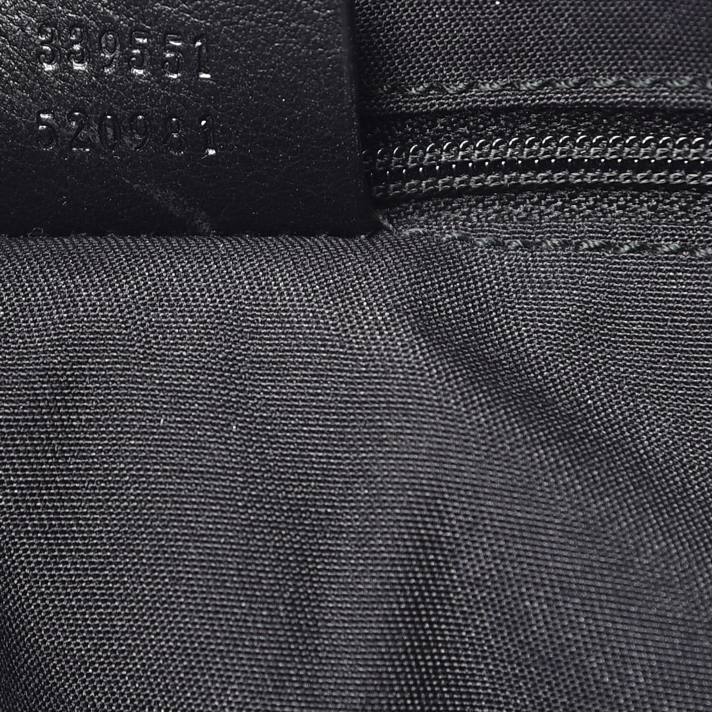 Guccissima Large GG Charm Convertible Dome Satchel Black