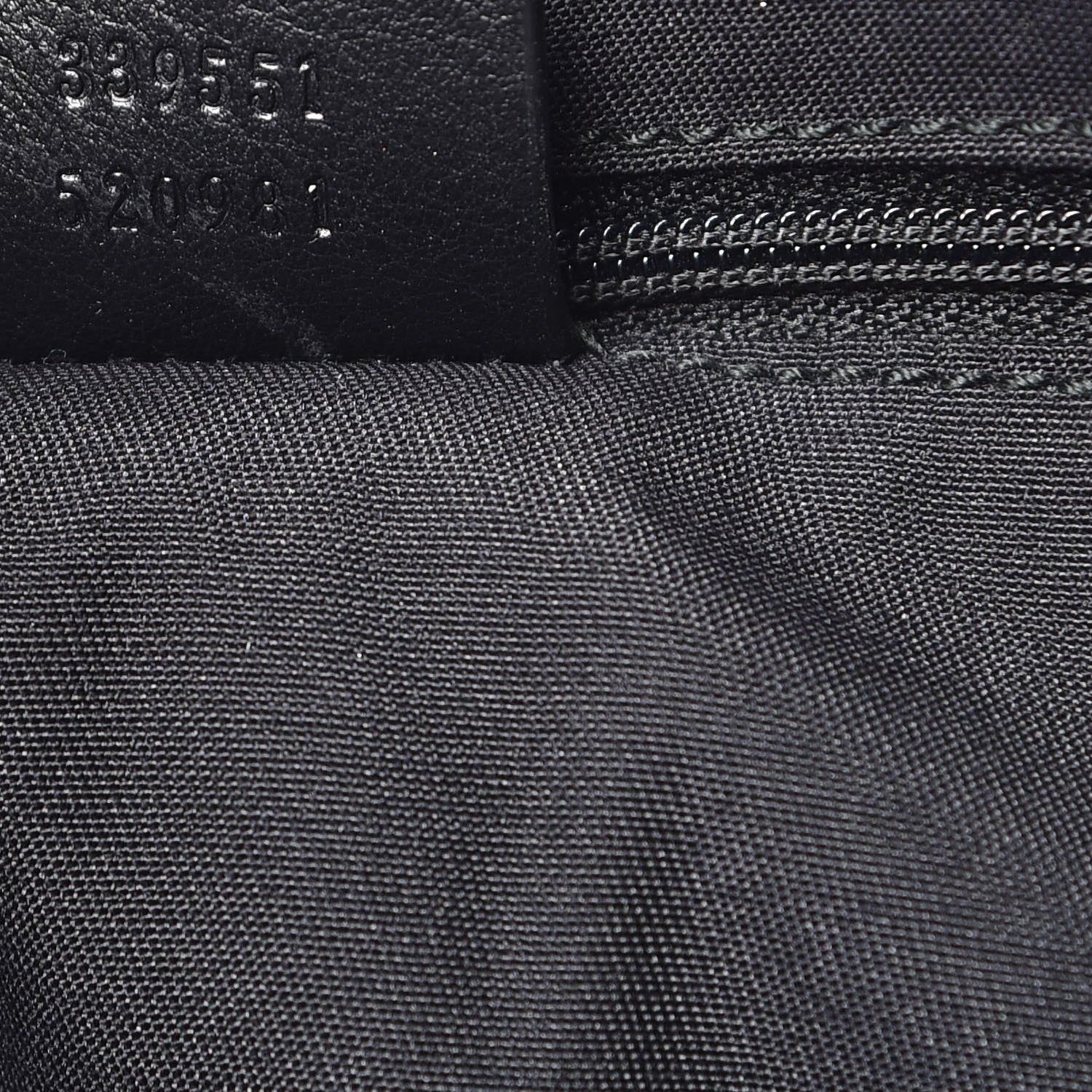Gucci Guccissima Large GG Charm Convertible Dome Satchel Black 7 of 10