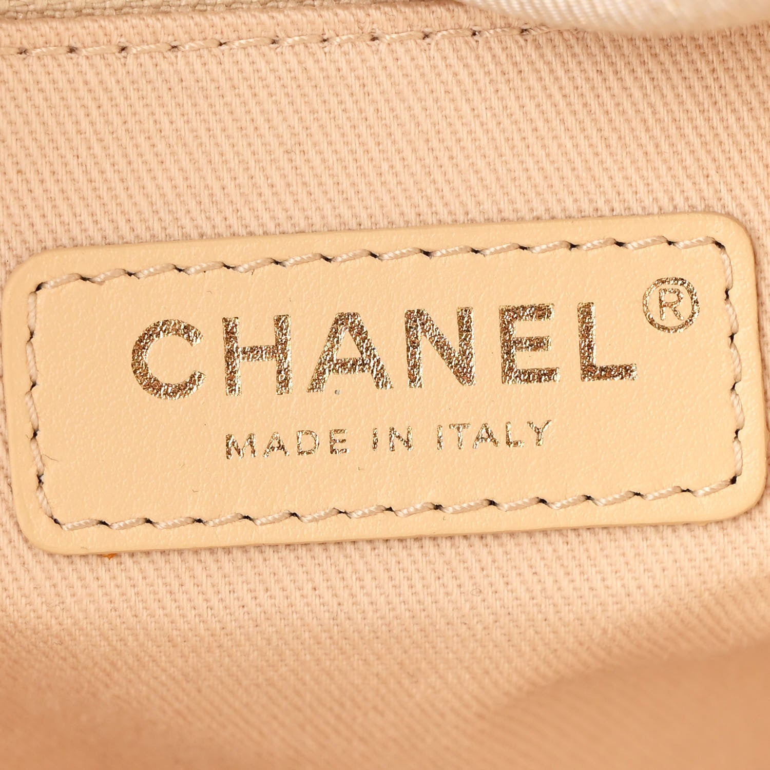 Chanel Canvas Large Deauville Tote Ivory 6 of 11