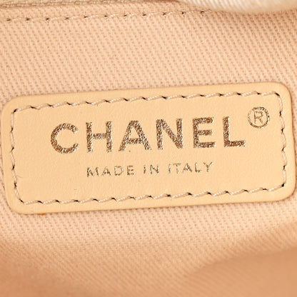 Chanel Canvas Large Deauville Tote Ivory 6 of 11