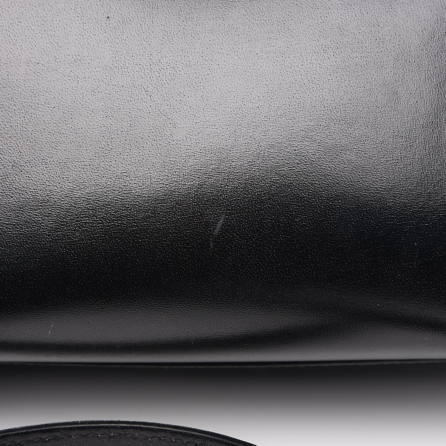 Shiny Lord Calfskin Mini Antigona Black