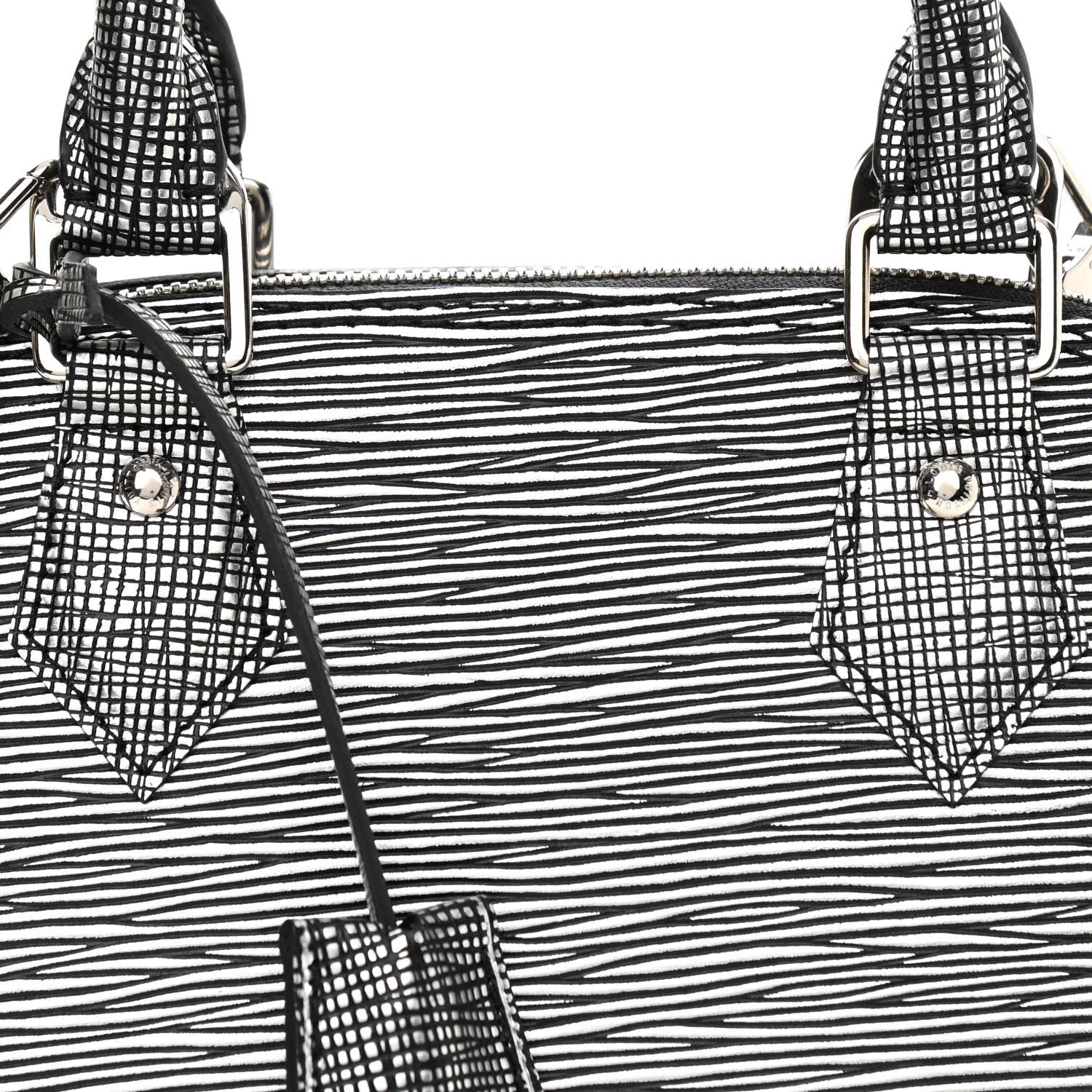Louis Vuitton Epi Alma BB Platine 7 of 9