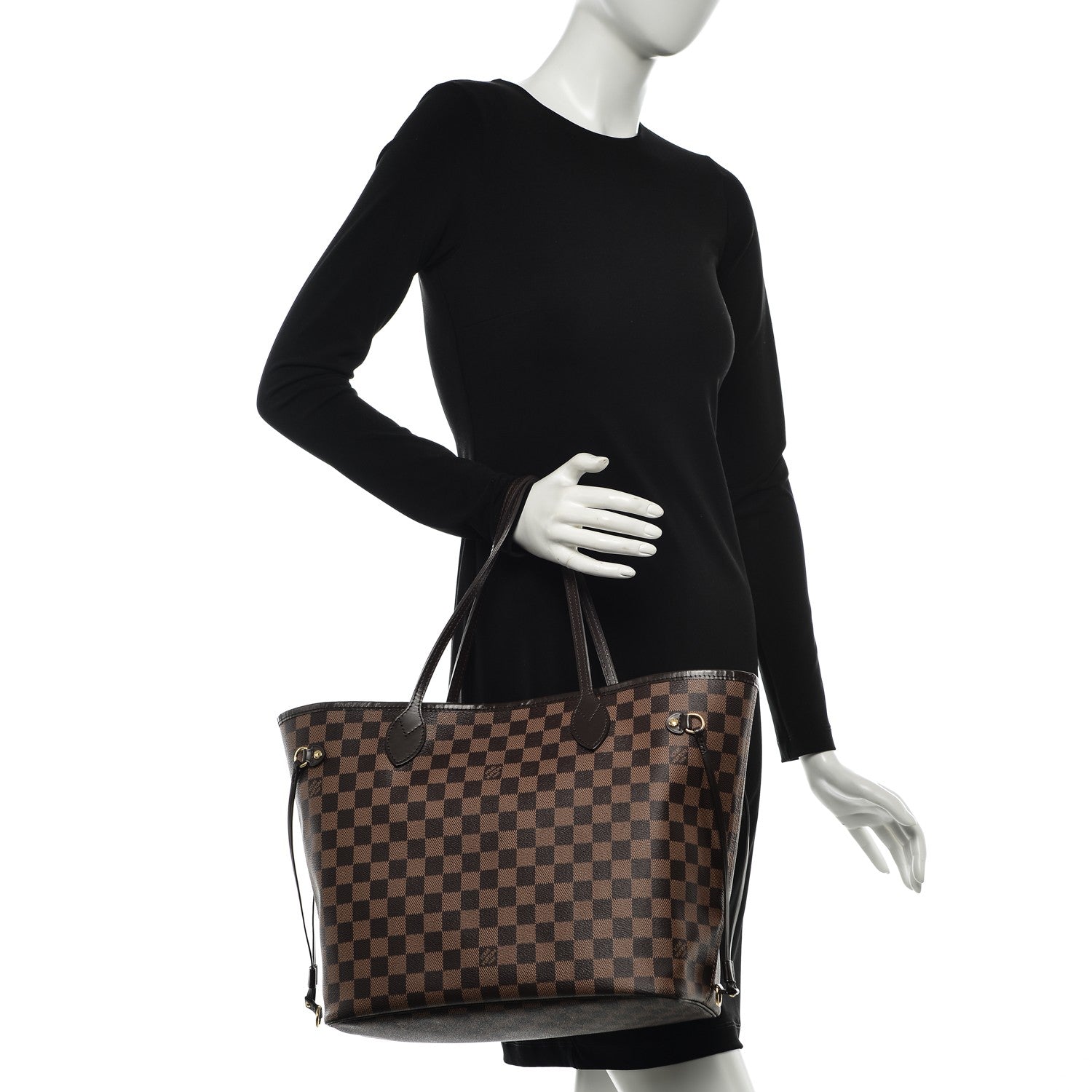 Louis Vuitton Damier Ebene Neo Neverfull MM 2 of 10