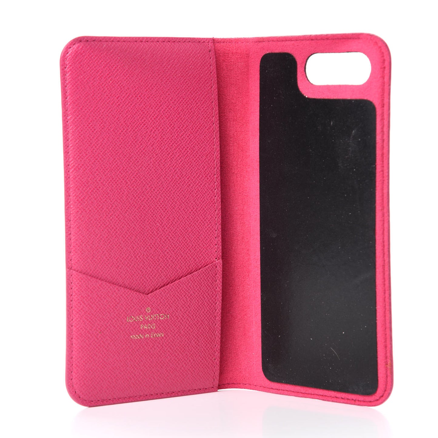 Monogram iPhone 7/8 Plus Folio Case Pink