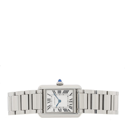 Cartier Stainless Steel 22mm Tank Must Quartz Watch 2 of 4