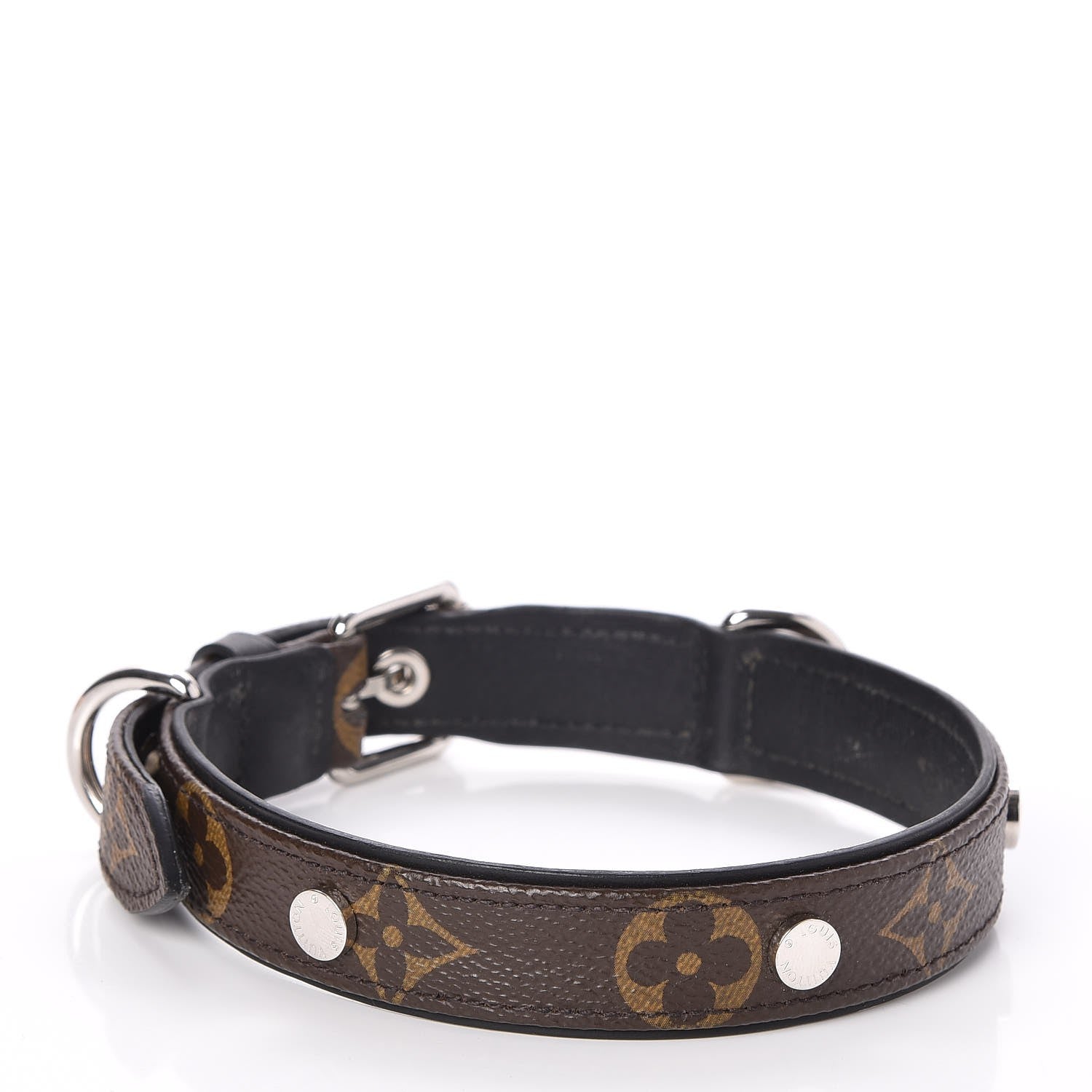 Louis Vuitton Mens Monogram Heartbeat Collar 3 of 9