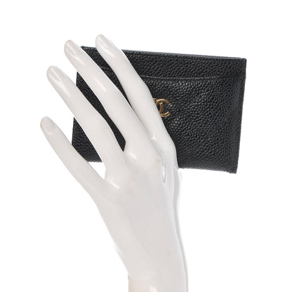 Chanel Caviar Quilted Card Holder Black 2 of 8