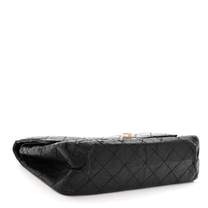 Chanel Aged Calfskin Quilted 2.55 Reissue 225 Flap Black 4 of 9