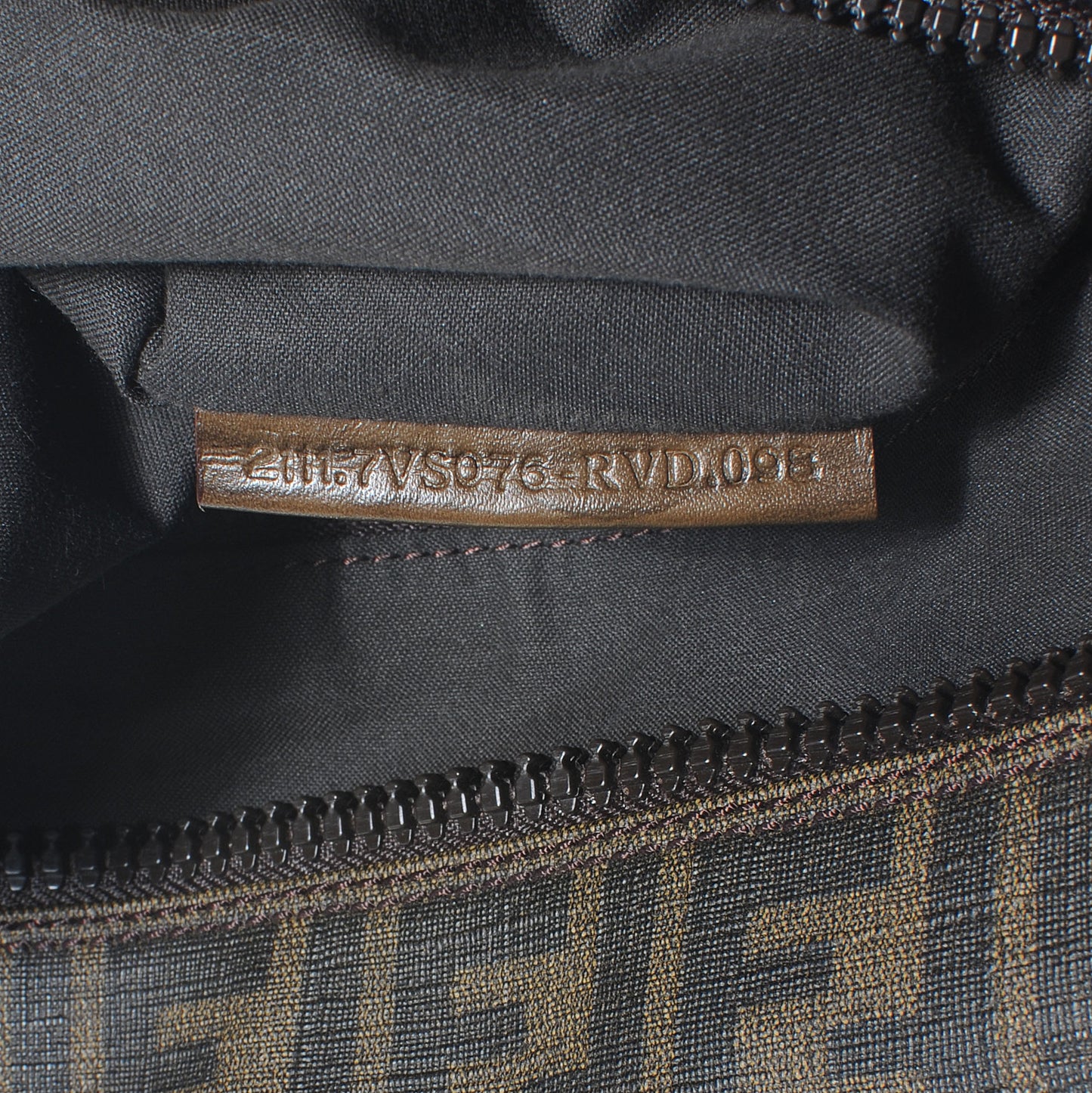 Zucca Spalmati Large Travel Tote Tobacco