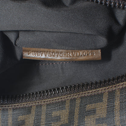 Fendi Zucca Spalmati Large Travel Tote Tobacco 8 of 8