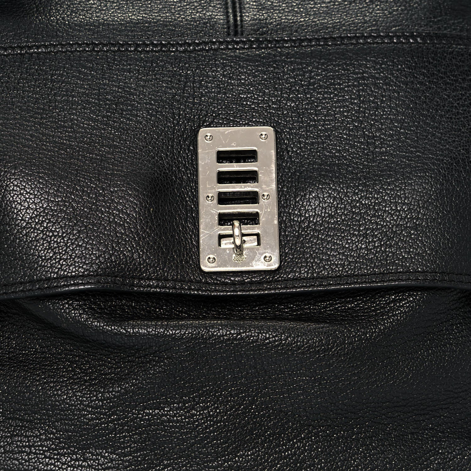 Mulberry Stone Polished Goatskin Maggie Shoulder Bag Black 7 of 19