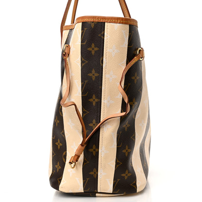 Louis Vuitton Monogram Rayures Neverfull MM 17 of 22
