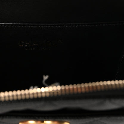 Chanel Caviar Quilted Small Pick Me Up Vanity Case Black 6 of 10