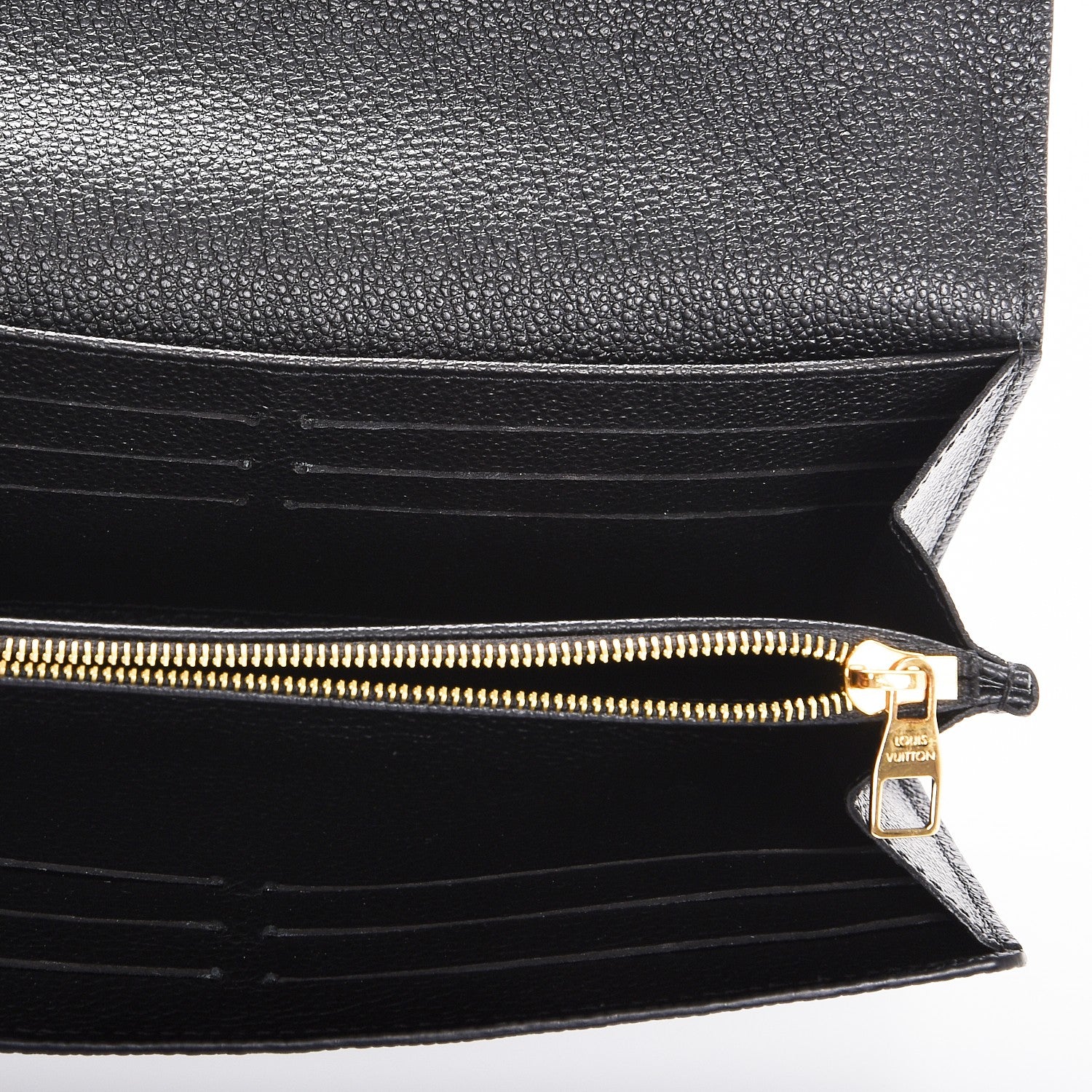 Louis Vuitton Empreinte Sarah Wallet NM Black 5 of 6
