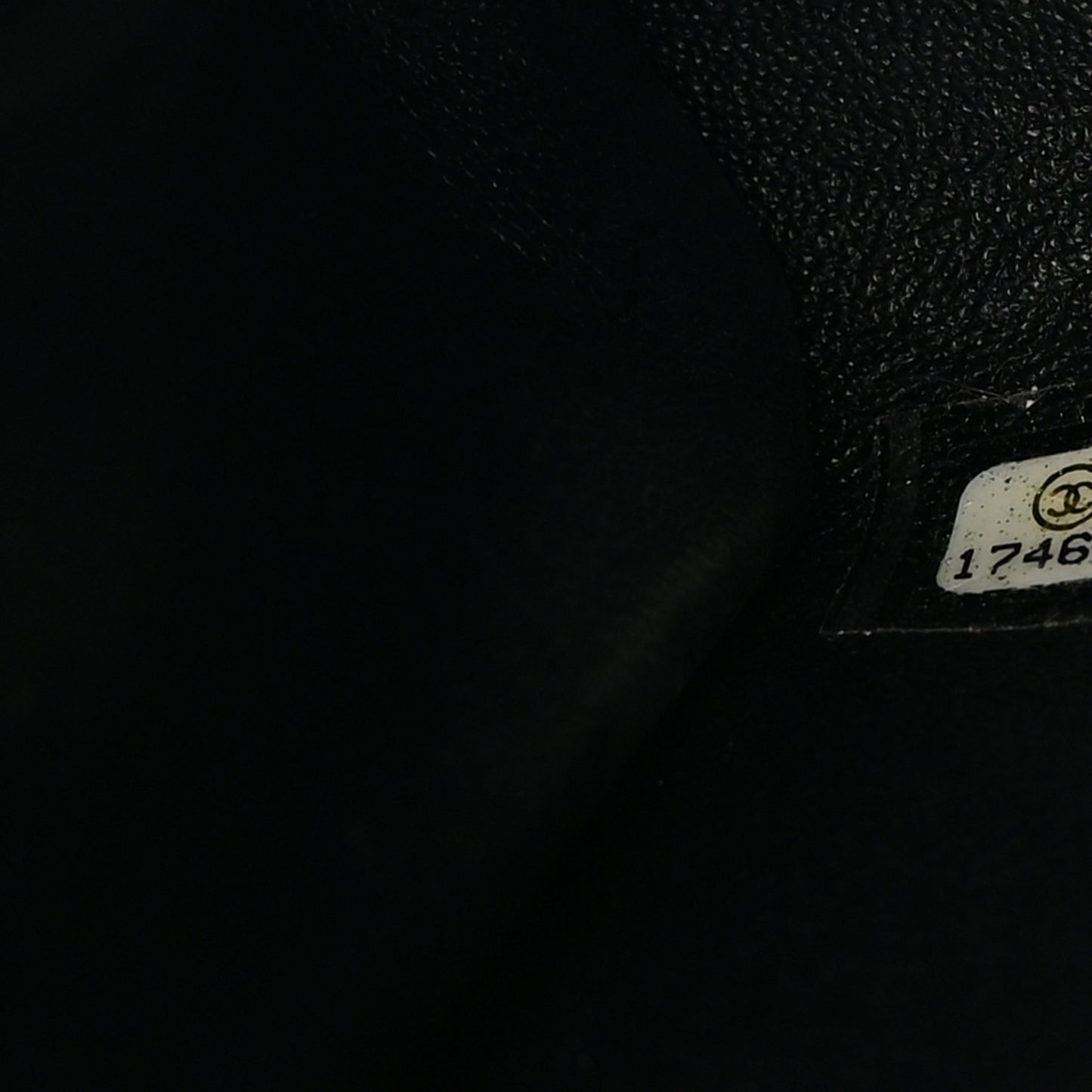 Lambskin Mineral Nights Pochette Wristlet Black