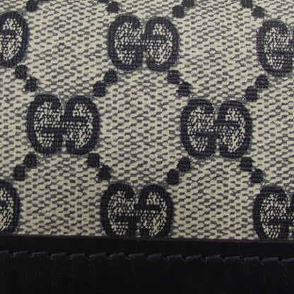 Gucci Monogram Fold Over Clutch Navy 7 of 8