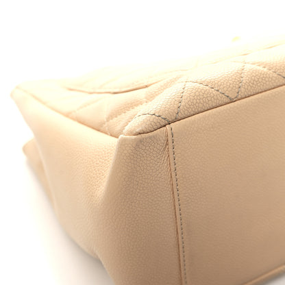 Chanel Caviar Quilted Grand Shopping Tote GST Beige Clair 12 of 16