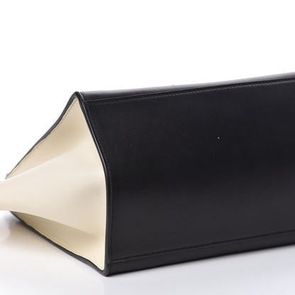 Celine Drummed Calfskin Medium Tri-Color Trapeze Light Khaki 16 of 25