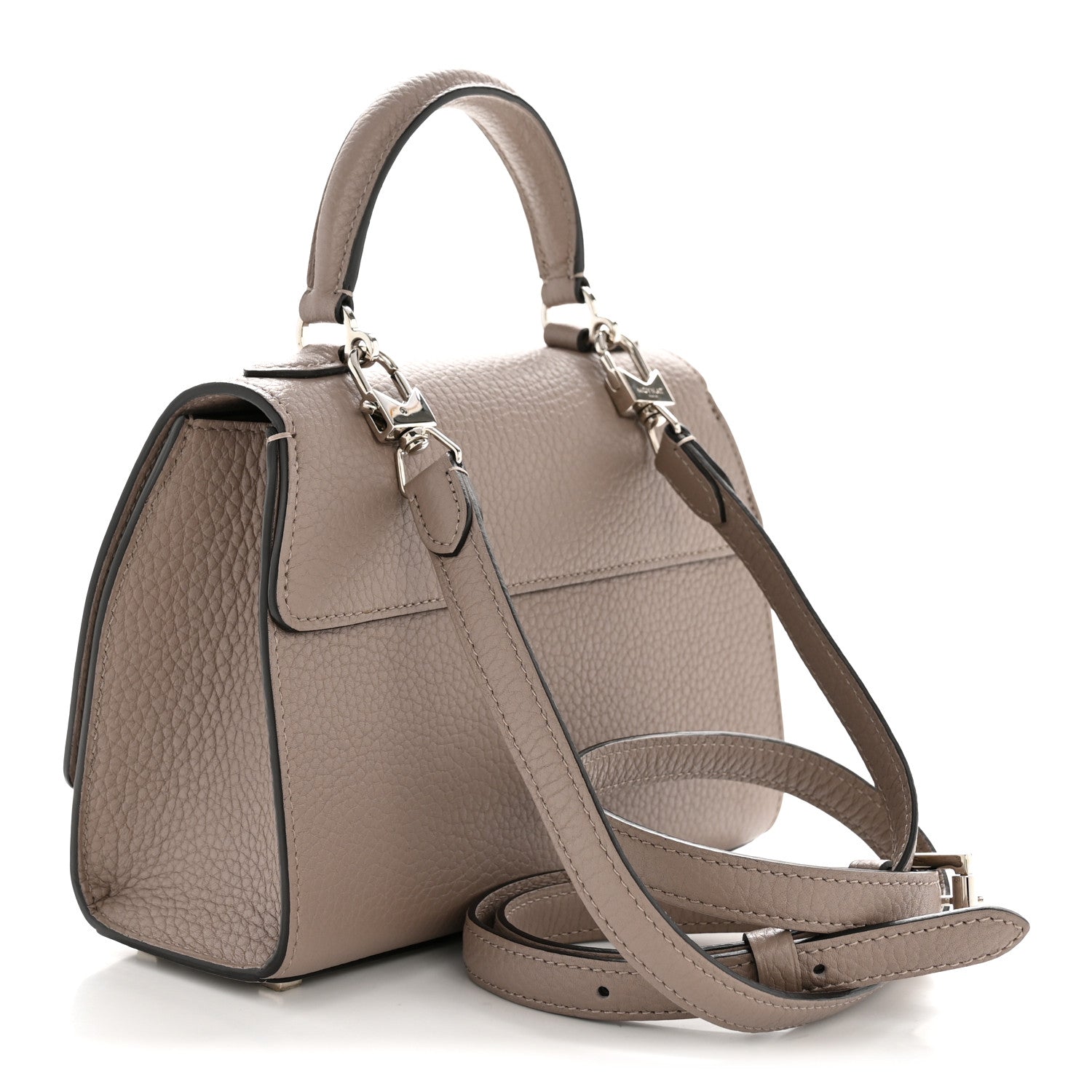 Moynat Taurillon Blush Rejane BB Tourterelle 3 of 11