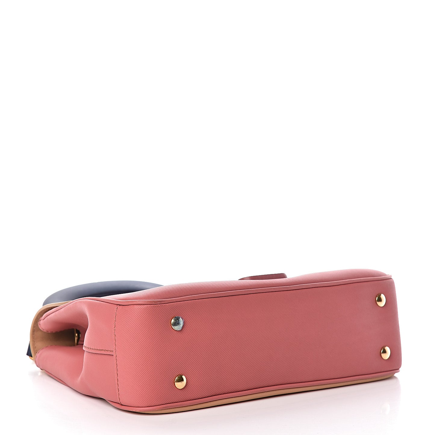 Trench Calfskin Medium DK88 Top Handle Bag Blossom Pink Pale Clementine