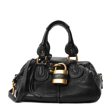 Chloe Calfskin Small Paddington Satchel Black 1 of 10