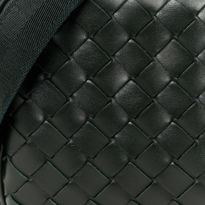 Bottega Veneta Calfskin Intrecciato Small Camera Bag Dark Green 9 of 11