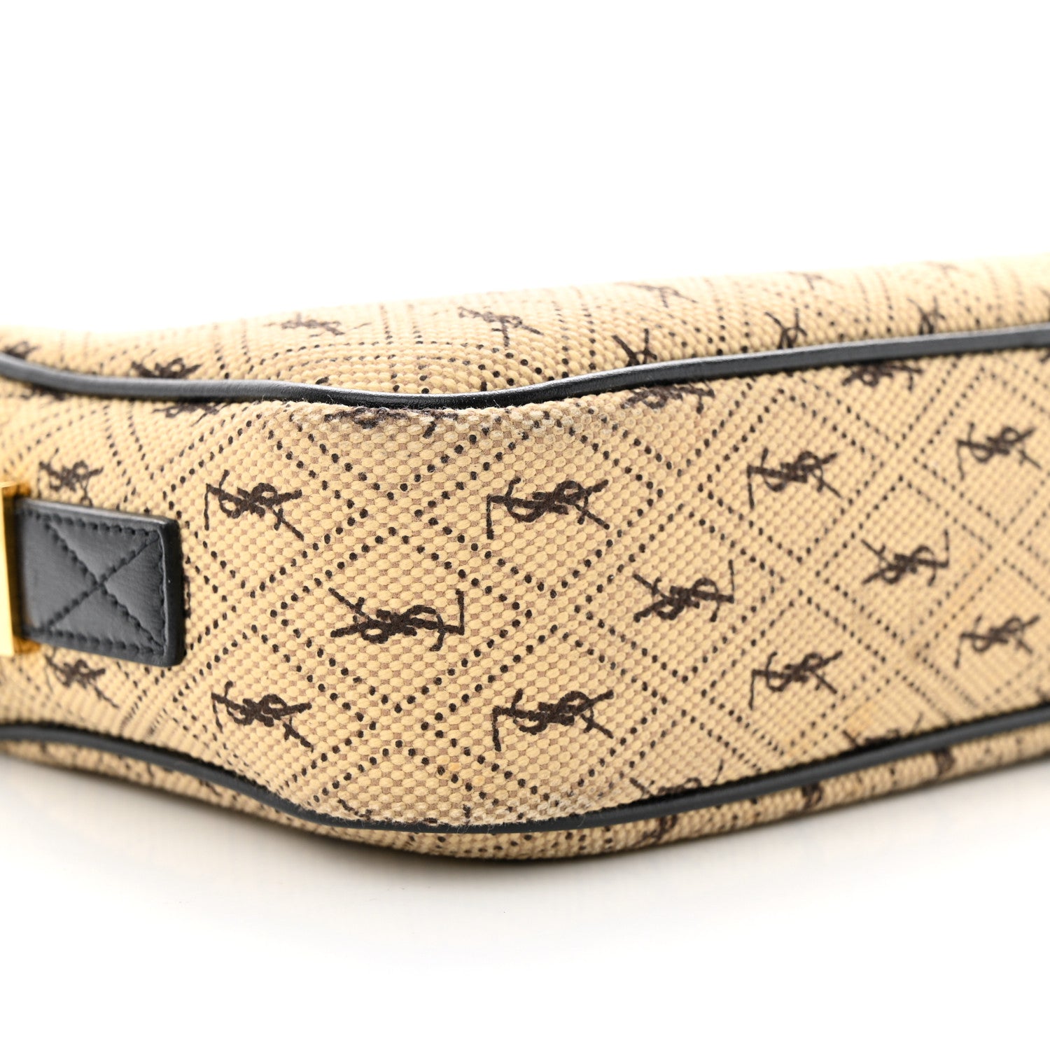 Saint Laurent Canvas Monogram All Over Camera Bag Beige 9 of 13