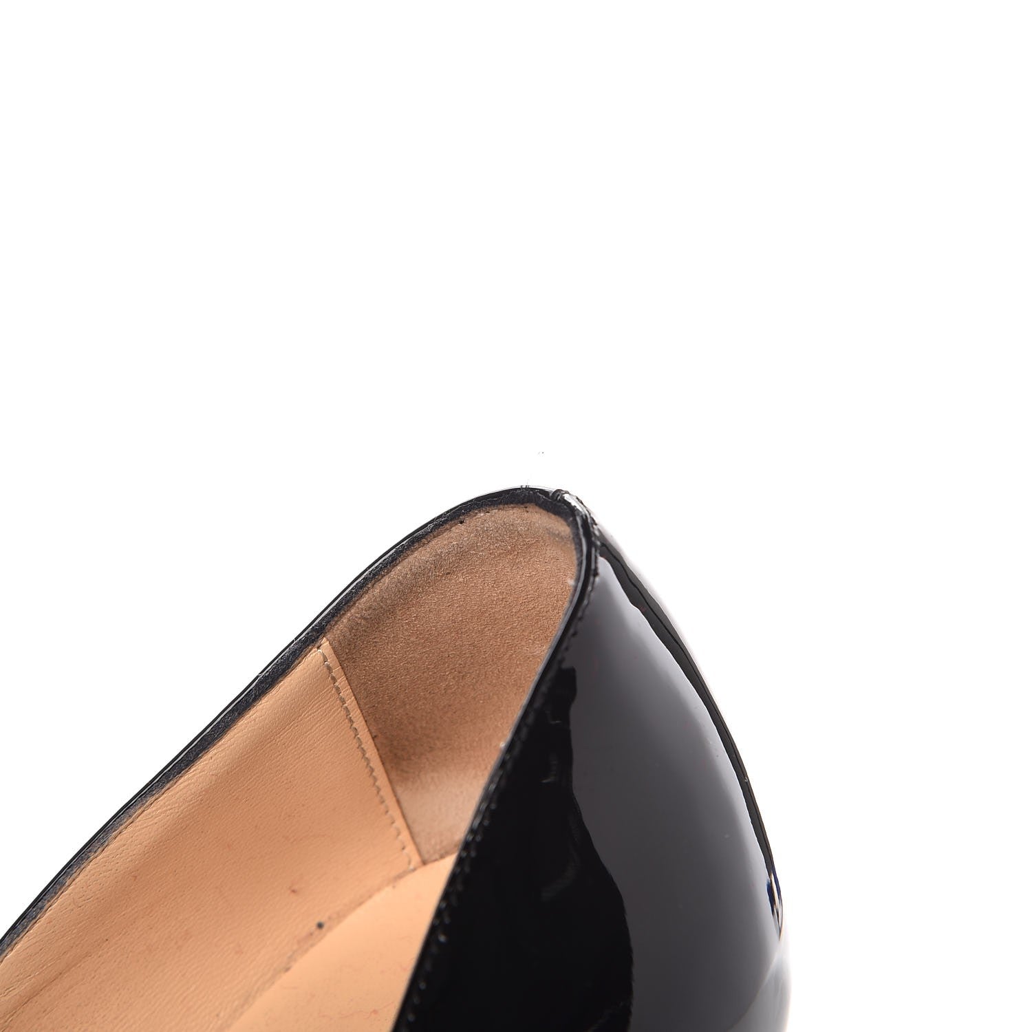 Christian Louboutin Patent Bianca 140 Pumps 38 Black 11 of 13