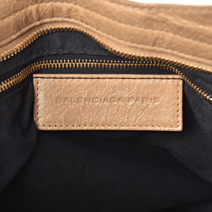 Balenciaga Agneau Giant 12 Gold Hardware City Beige Nougatine 6 of 16